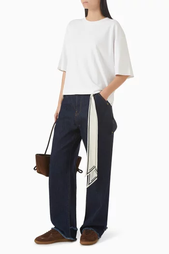 Lisa Loose-fit Carpenter Jeans in Denim