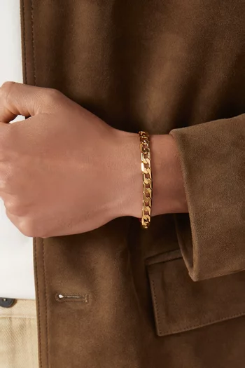سوار بسلسلة بحلقات بنمط كوبي