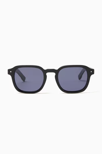 Knox Square Sunglasses in Acetate