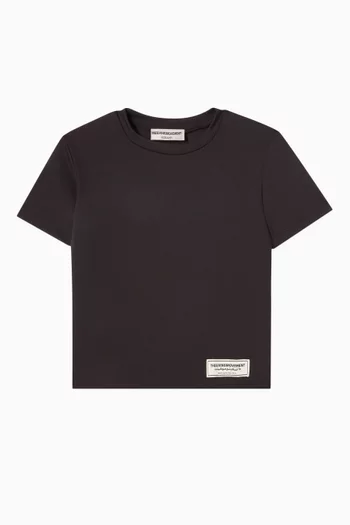 Regular-fit Logo T-shirt in Recycled Softskin