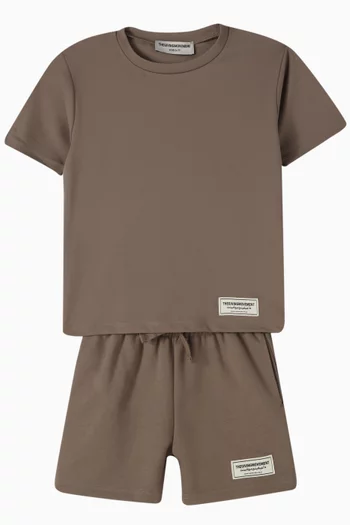 Regular-fit Logo T-shirt in Recycled Softskin