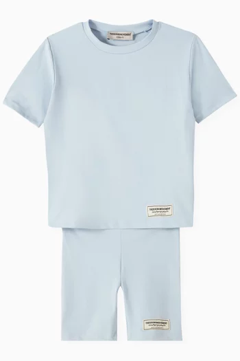 Regular-fit Logo T-shirt in Recycled Softskin