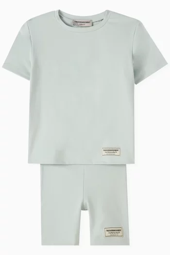 Regular-fit Logo T-shirt in Recycled Softskin
