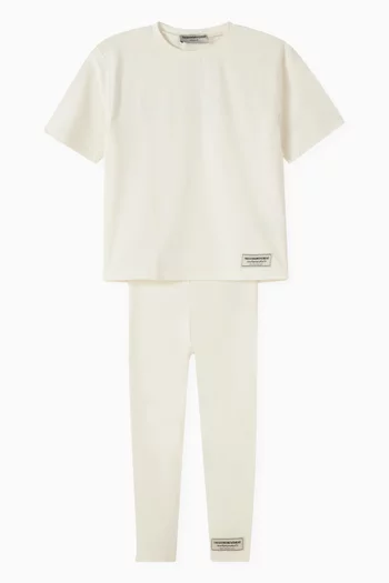 Regular-fit Logo T-shirt in Recycled Softskin
