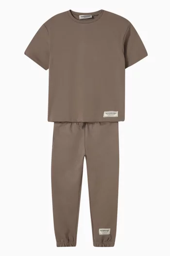 Oversized T-shirt in Recycled Softskin