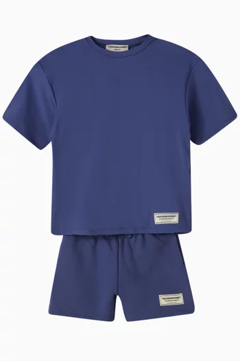 Oversized T-shirt in Recycled Softskin