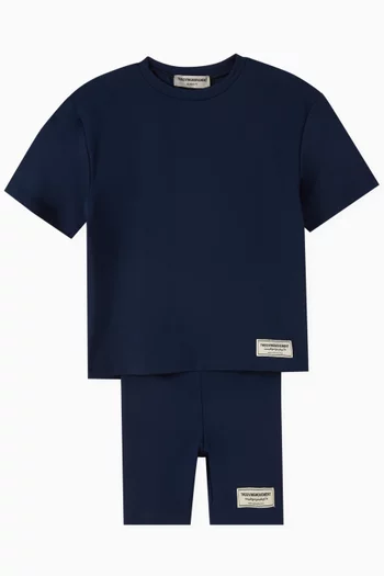 Oversized T-shirt in Recycled Softskin