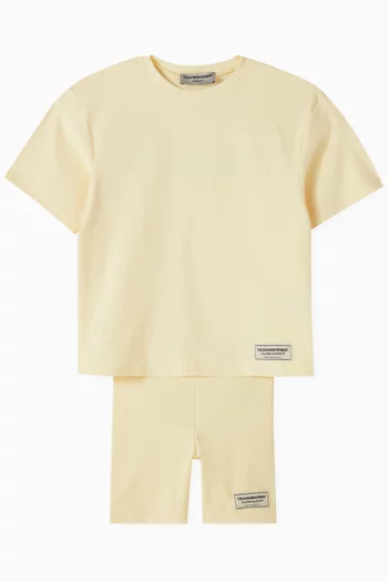 Oversized T-shirt in Recycled Softskin