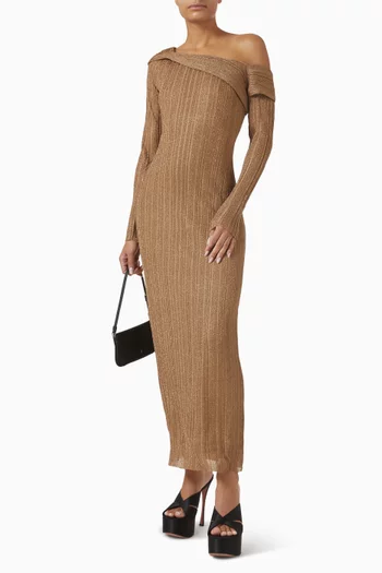 Alexis Maxi Dress in Viscose Blend