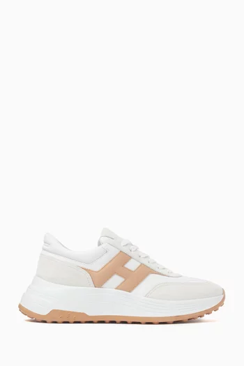Hi-Fi Sneakers in Suede & Leather