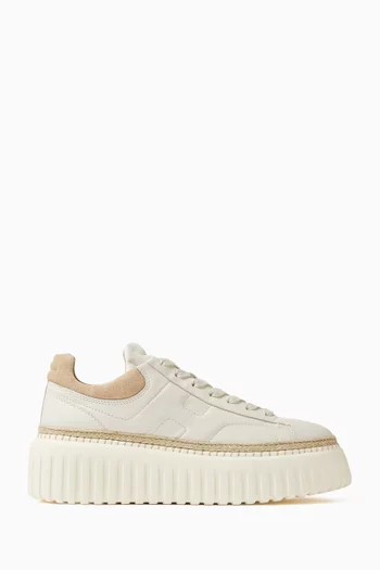 H-Stripes Sneakers in Nappa Leather