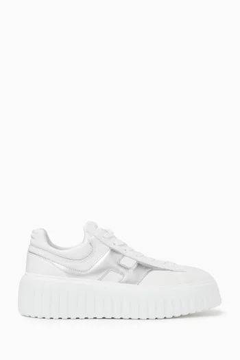H-Stripes Sneakers in Leather