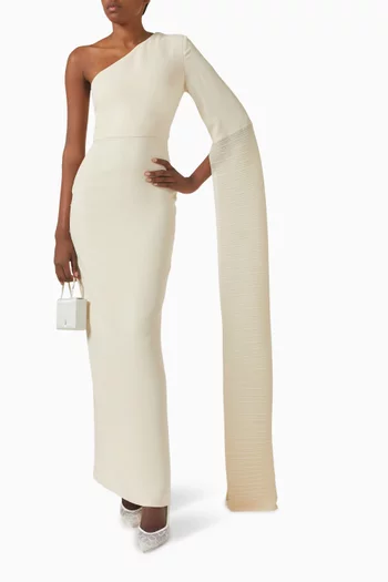 Sylvia One-shoulder Maxi Dress