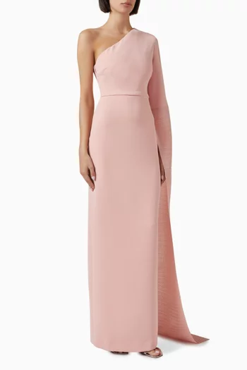 Sylvia One-shoulder Gown