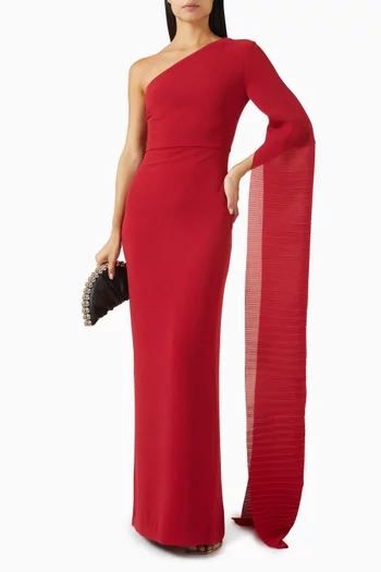 Sylvia One-shoulder Gown