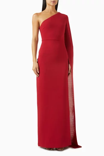 Sylvia One-shoulder Gown