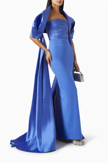 Vera Shawl Train Gown
