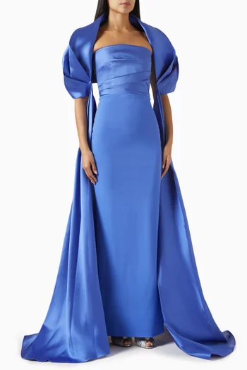Vera Shawl Train Gown