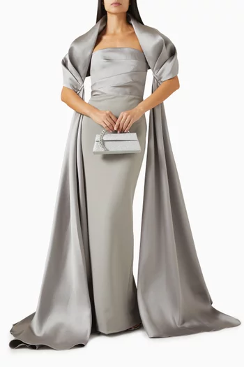 Vera Shawl Train Gown