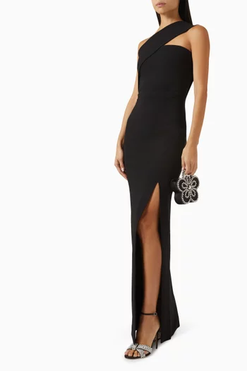 Lois One-shoulder Maxi Dress