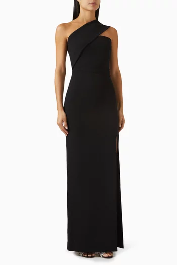 Lois One-shoulder Maxi Dress