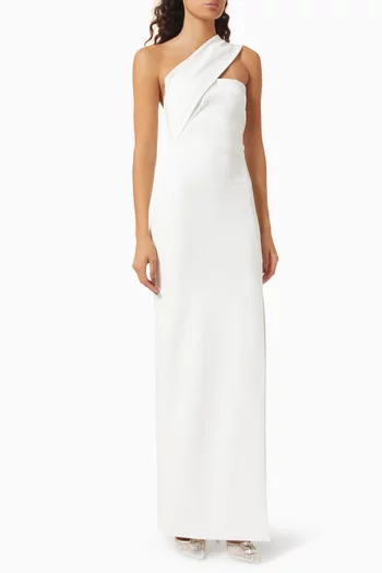 Lois One-shoulder Maxi Dress
