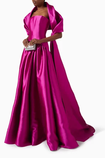 Jazmin Shawl-train Gown