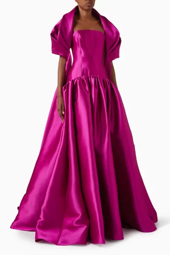 Jazmin Shawl-train Gown