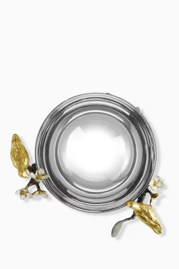 Lovebirds Nut Bowl in Stainless Steel