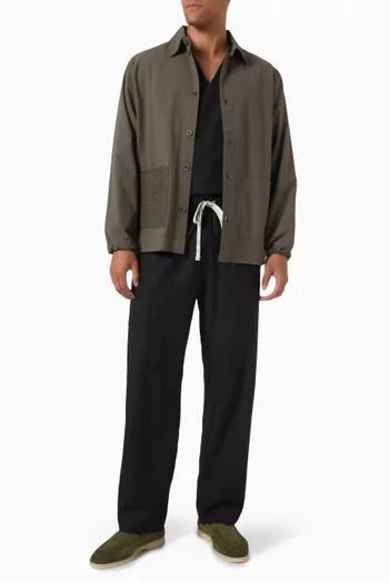 El Santiago Overshirt in Organic Cotton