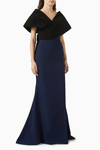 Abstract Bow Dress