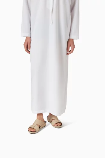 Cinghia Nouvo Duo Sandals in Ostrich Leather