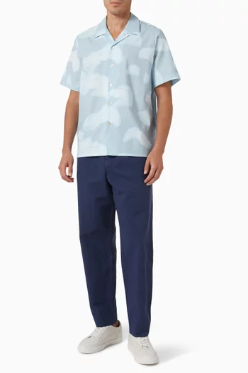 Pleated Pants in Wool-blend