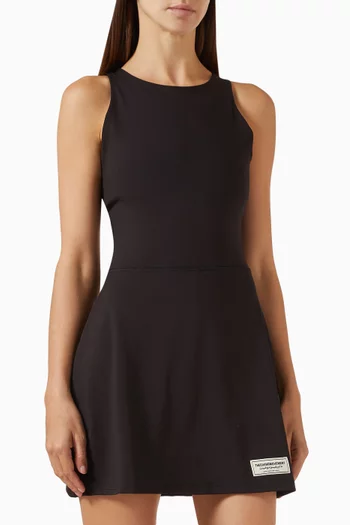 Padel Mini Dress in  Recycled Softskin