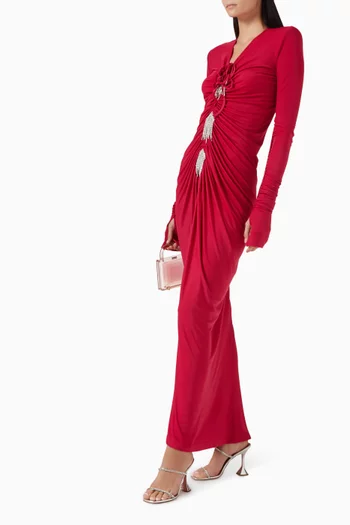 Foliage Dress in Jersey