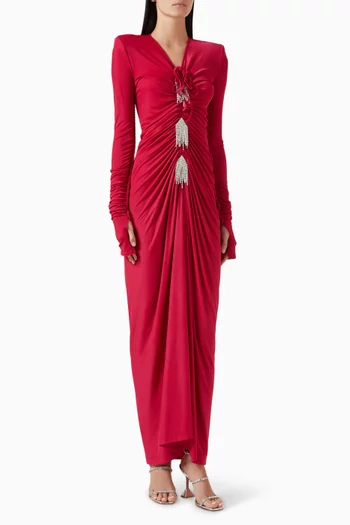 Foliage Dress in Jersey