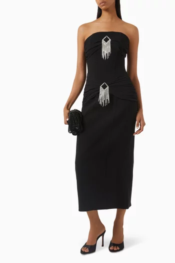 Rania Embellished Midi Dress