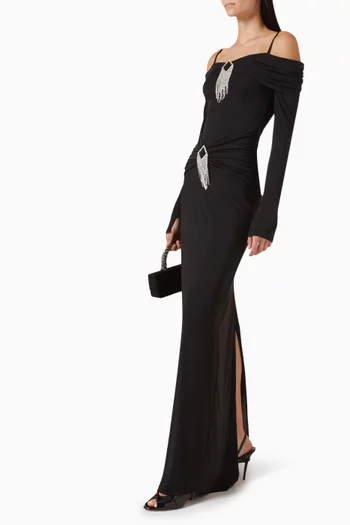 Lelia Maxi Dress in Jersey