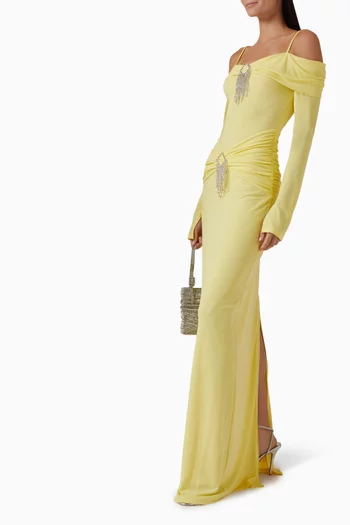 Lelia Maxi Dress in Jersey