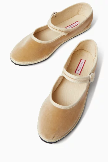 Palude Mary Janes in Velvet