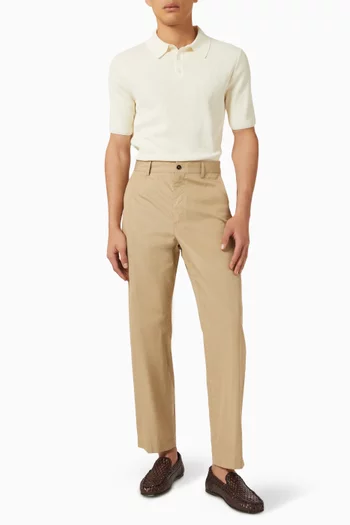 Slim-fit Polo Shirt in Cotton-knit
