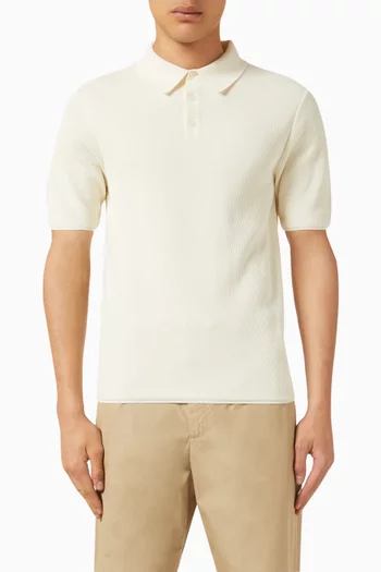 Slim-fit Polo Shirt in Cotton-knit