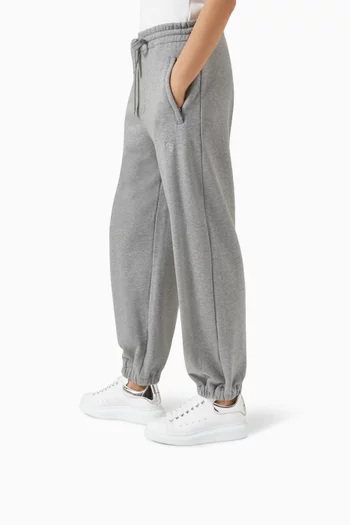 Oversized Sneakers in Leather & Suede
