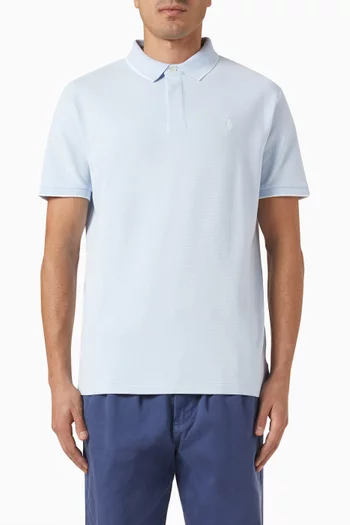 Oxford Polo Shirt in Stretch Cotton