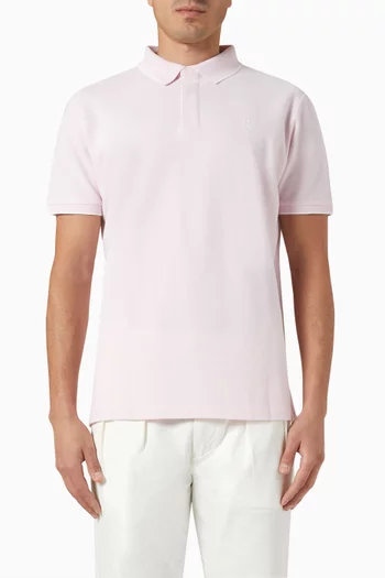 Oxford Polo Shirt in Stretch Cotton