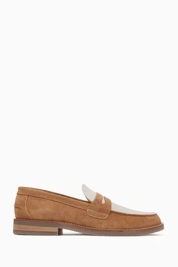 Wilde Penny Loafers in Suede