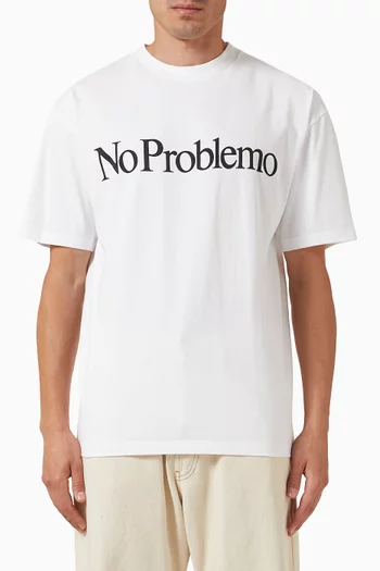 Logo T-shirt in Cotton-jersey