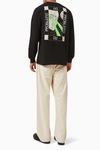 No Vision T-shirt in Cotton