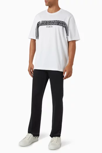 Curb Lace T-Shirt in Cotton