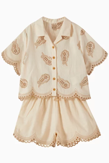 Rhiannon Embroidered Shorts